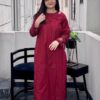 Maroon Chikankari Lawn 2 - Piece Set Stich Premium Article
