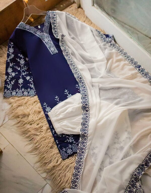 3 Piece Stitched Lawn Article