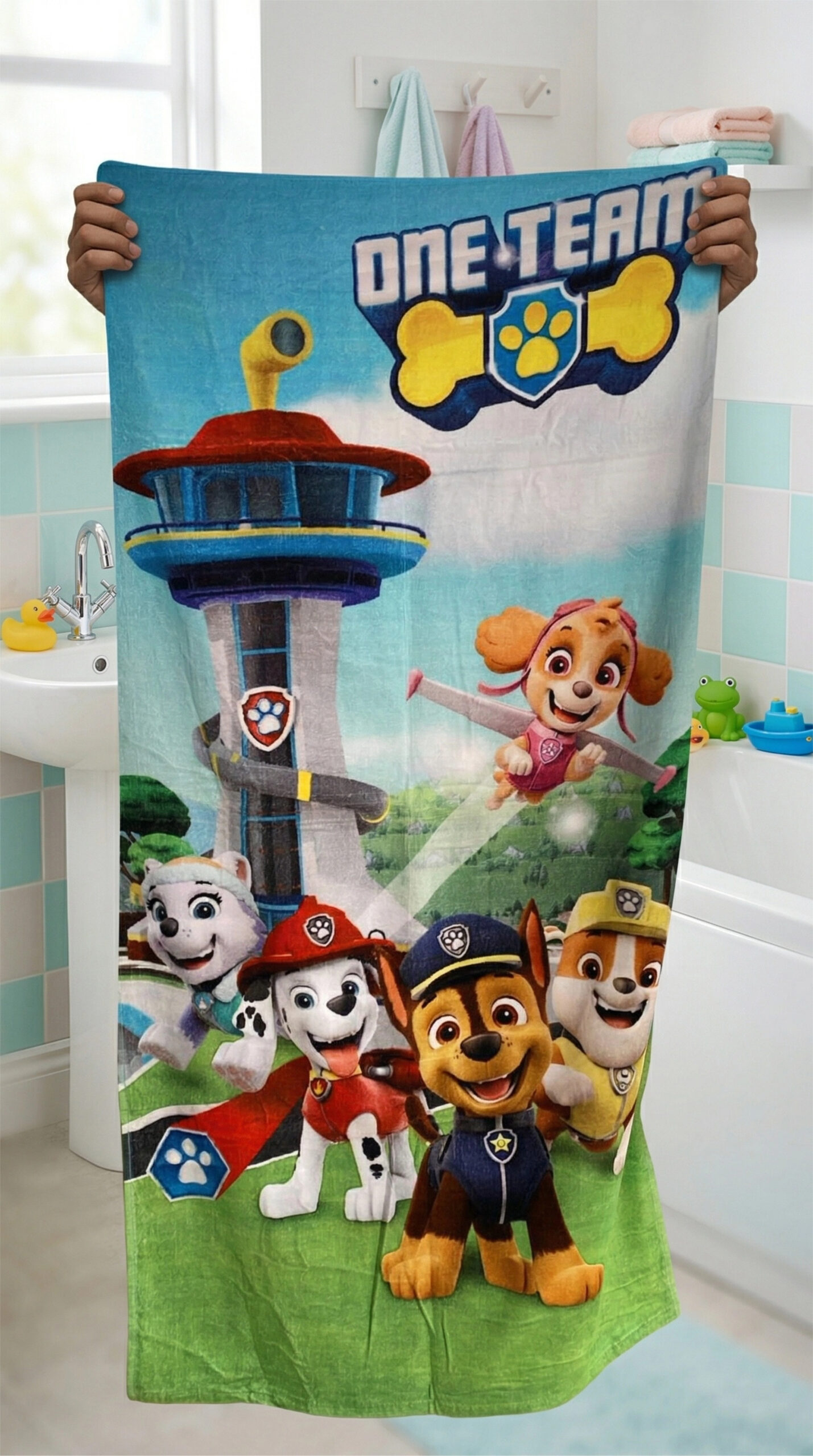Dog Dog Cotton Towel for Kids