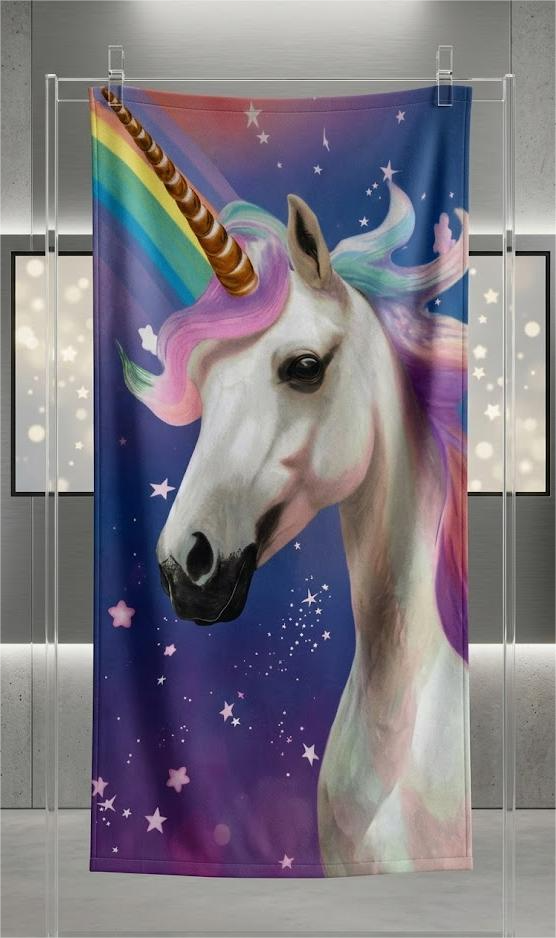 Unicon Unicorn Cotton Towel for Kids