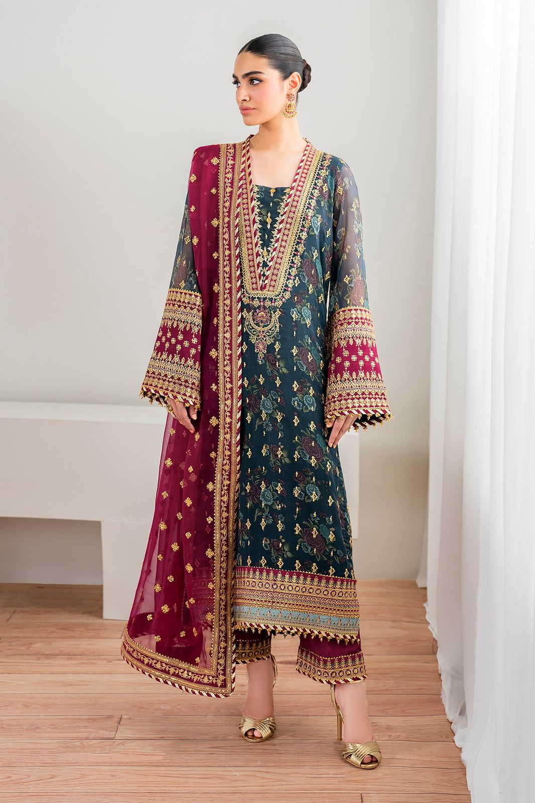 3 PIECE CHIFFON