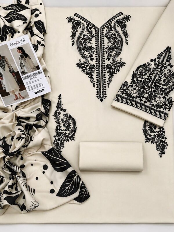 Barooque 3pc WINTER DHANAK