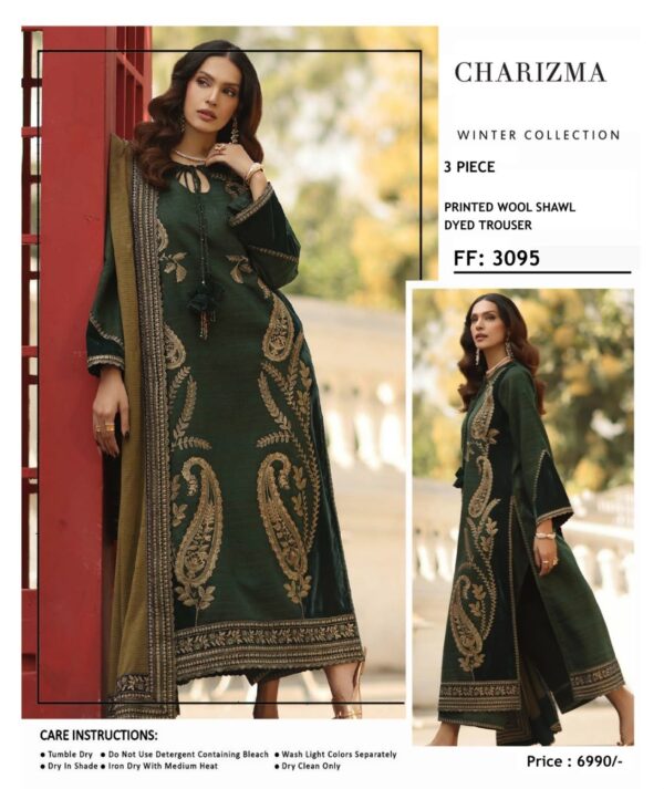 Charizma Winter Dhanak 3PCS