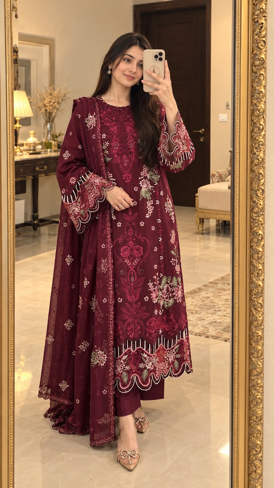 MAHNUR Dhank EMB Winter Luxury Collection 3PCS
