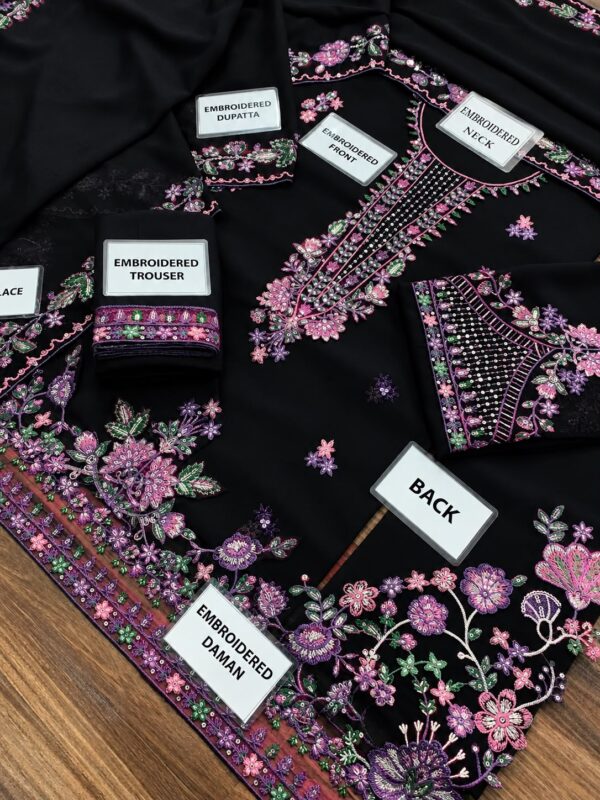 RANGREZA CHIFFON LUXURY COLLECTION (4) RANGREZA Pure Wattles Chiffon 3PCS