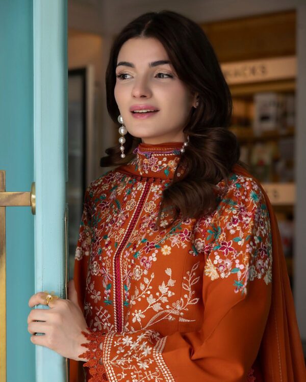 URGE EMB Dhanak Winter Collection 3PCS