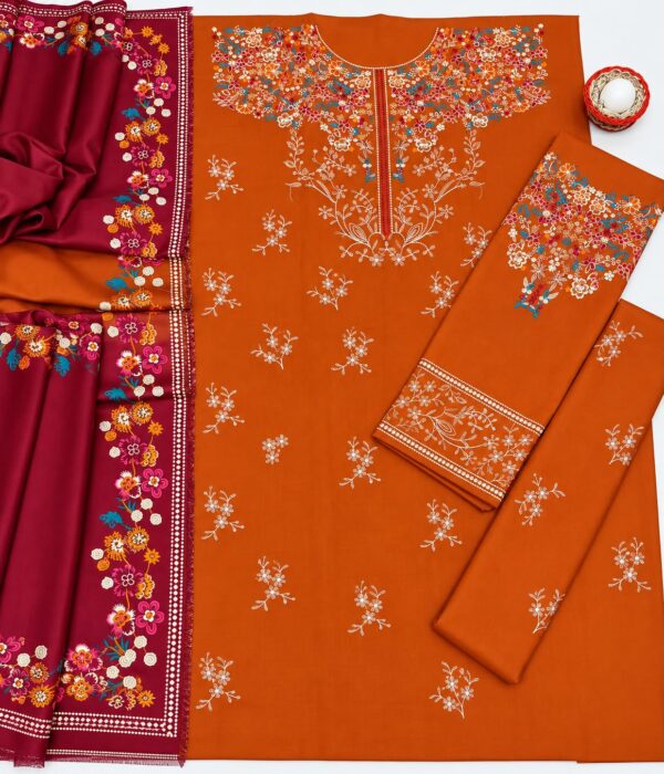 URGE EMB Dhanak Winter Collection 3PCS